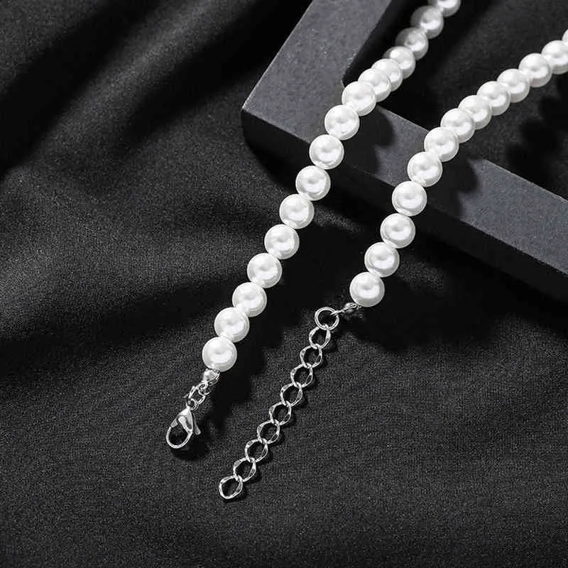 Brand 2021 Fashion Pearl Planet Necklace Orb Choker Minimalist Jewelry 2021 New Fashionable Gift for Friends G1206 2022 6681256