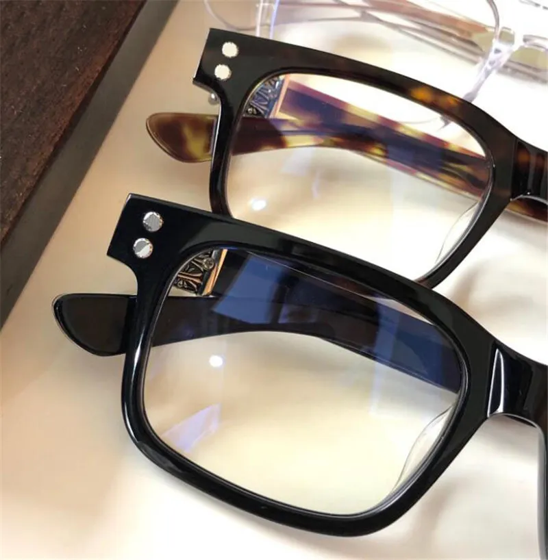 Vintage Optics Eyewear Heyjackulat Retro Square Frame Optyczne okulary recepty wszechstronny i obfity styl najwyższej jakości z G2551