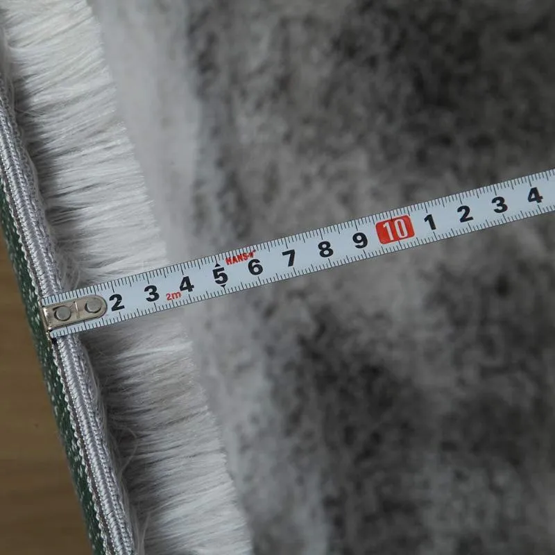 Dywany Piękne kudłaty alfombra krawat-farbowanie dywan pluszowy jedwabisty dywaniki pokój dla dzieci puszyste maty faux fur