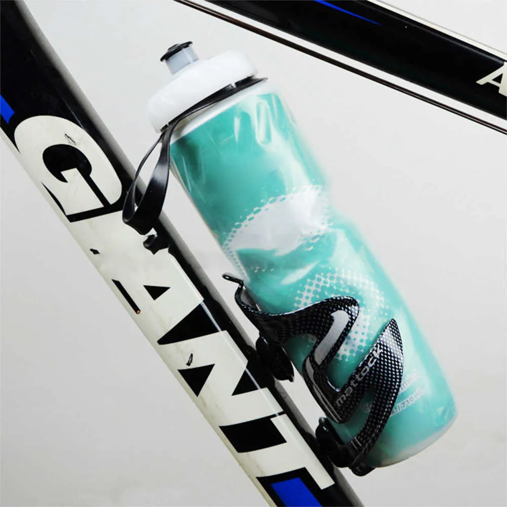 bouteille d'eau Pour Vélo En Plein Air Vélo Vélo Équipement Double Couche Thermique Garder Chaud Froid Sport Bouteille D'eau 710 ML