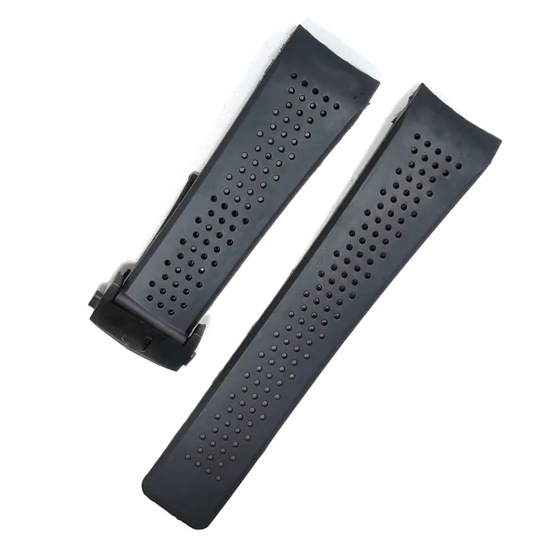 Horloge Band Voor TAG HEUER CARRERA Siliconen Rubber Waterdicht Mannen Vrouwen 22 24mm Band Accessoires Armband Belt191b