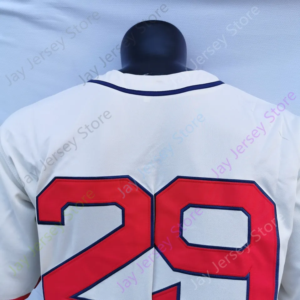 Camisas de beisebol Satchel Paige Jersey Retro Vintage 1948 1953 Cinza Creme Marinho Vermelho Pulôver Jogador Hall da Fama Patch Home Way Size S-3XL