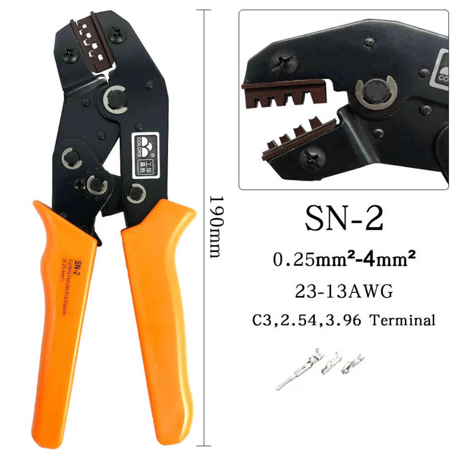 Crimping Tool Crimping Pliers XH2.54 SM plug spring clamp Crimping pliers for JST ZH1.5 2.0PH 2.5XH EH SM Servo Connectors With 211110