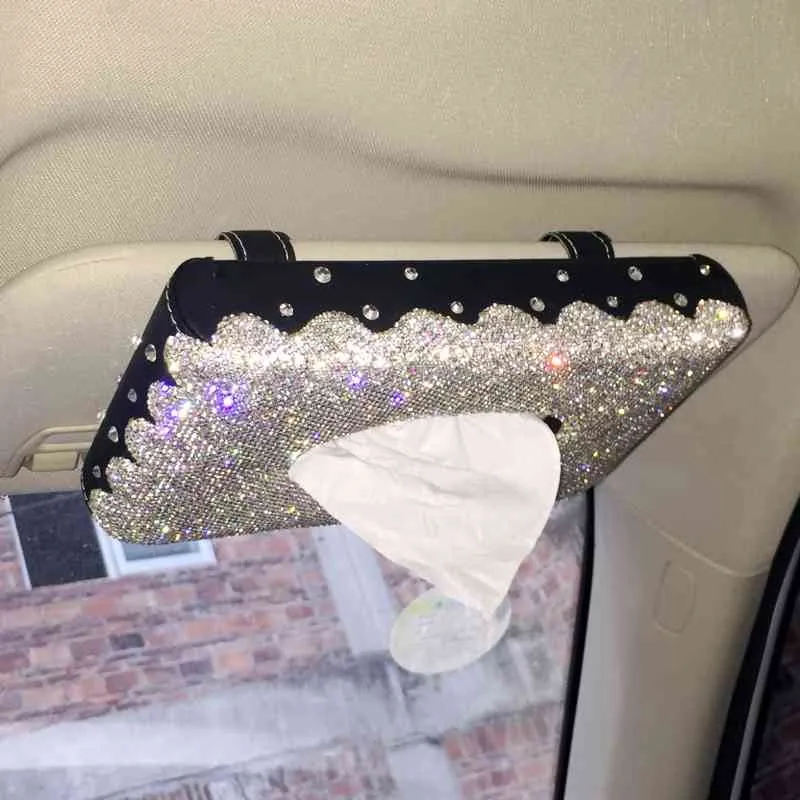 Luxury-Crystal-Rhinestone-Car-Tissue-Paper-Box-Auto-Interior-Decoration-Diamond-Tissue-Holder-Storage-Case-Bling-5