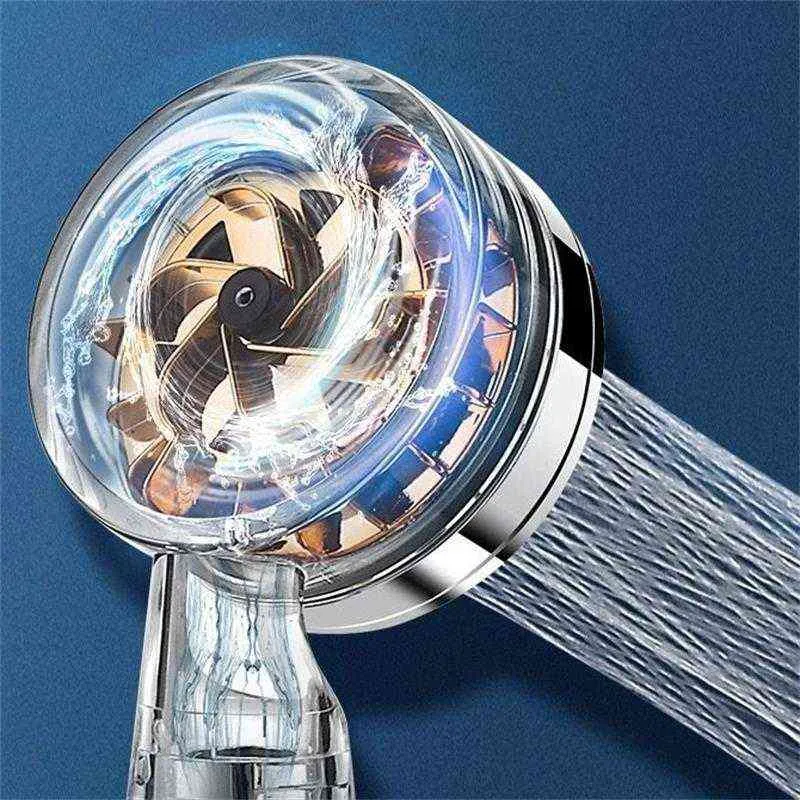 Soffione doccia a pioggia Turbo Regola soffione doccia a getto d'acqua ad alta pressione Soffione doccia massaggio H1209