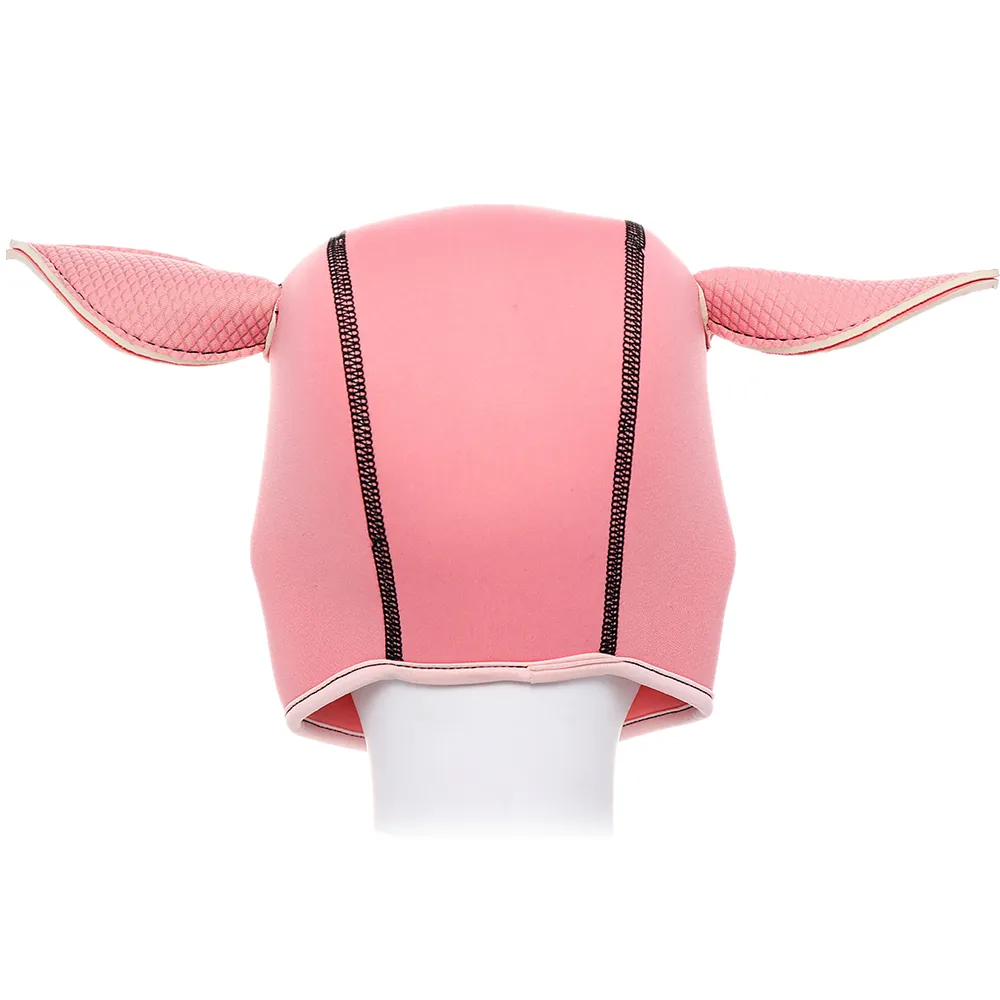 Kostuumaccessoires Rollenspel Roze Varken Pighead Sexy Cosplay Kostuum Volledig hoofdmasker Zacht gewatteerd latex rubber verwijderbaar speelgoed