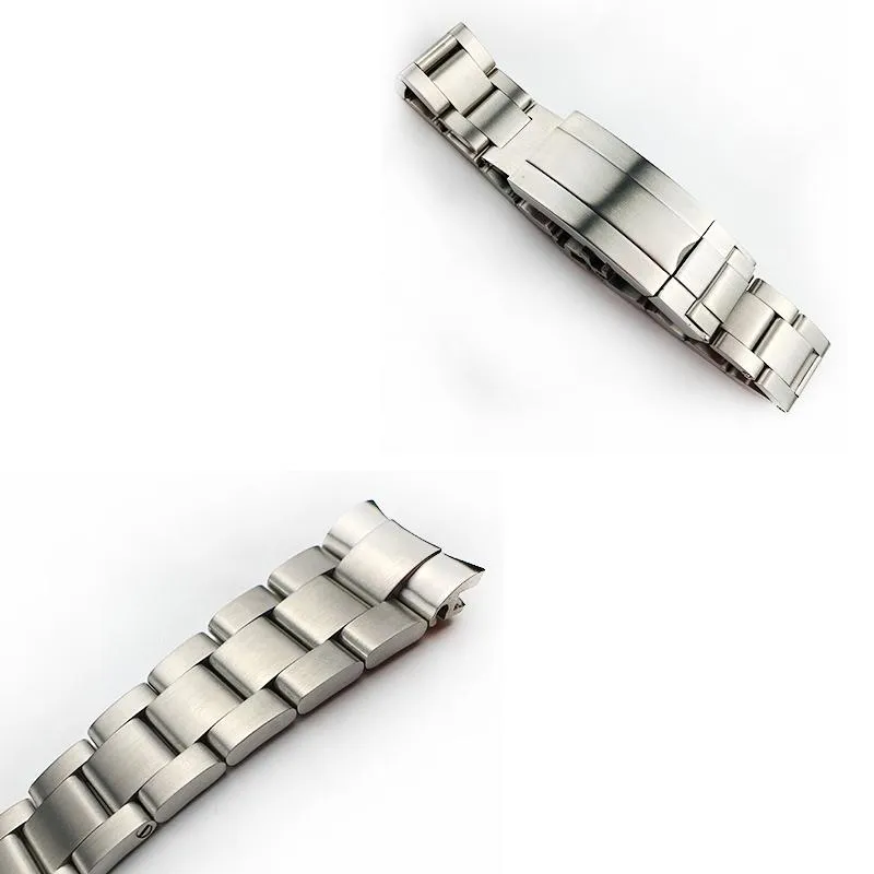 Uhrenarmbänder Merjust 20 mm 316 ll Silber Gold Edelstahlarmband für RX Submarine Role Sub-Mariner Armband Armband280a