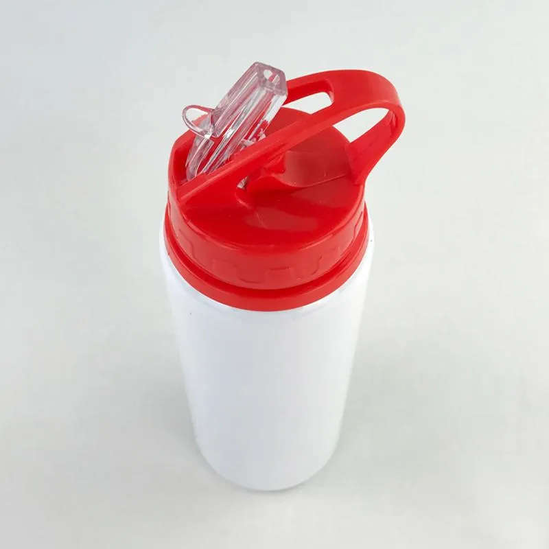 Bouteilles d'eau 20oz de bricolage sublimation enfant tasse de girouette avec paies couvertes 600 ml de bouteille