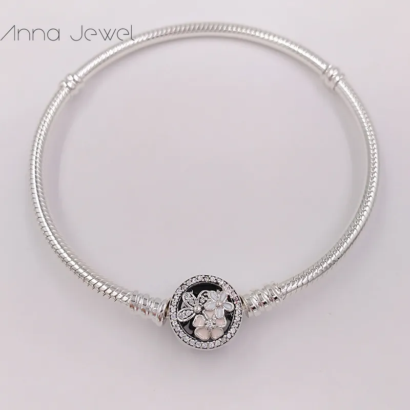 1 st drop shipping smycken 925 sterling silver armband kvinnor emaljer orm kedja charm pärlor uppsättningar för pandora med logo ale armband barn födelsedag gåva 590744cz