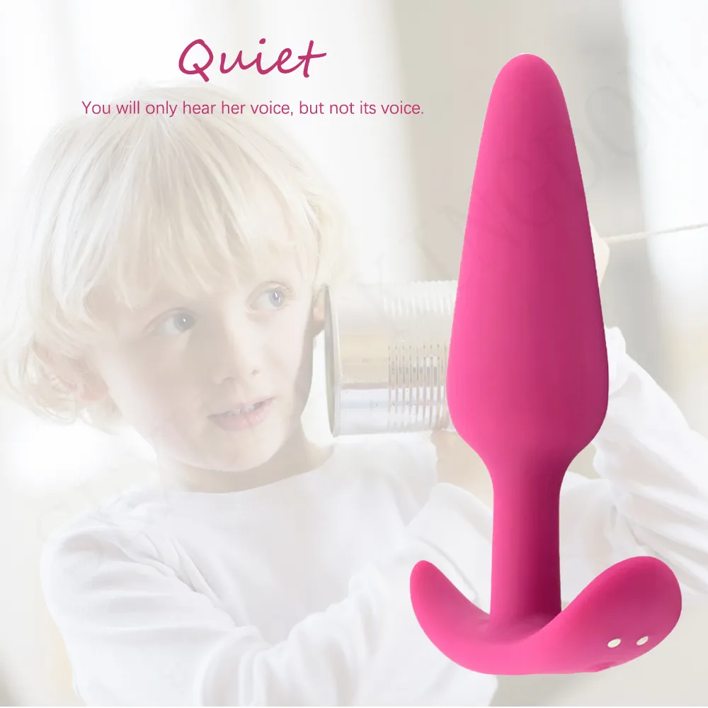 Massage Musikkontroll Vibrator Bluetooth App Butt Plug Video Remote Control Anal Plug Prostate Massage Pussy Sex Toys Adult Sex Product