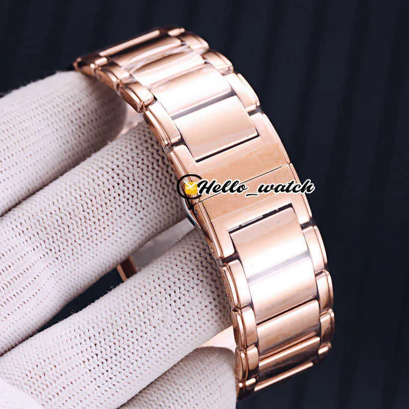 zegarek luksusowa marka Twenty-4 4910 11R-010 MARK BRĄZOWA Dial Szwajcarski kwarc damski zegarek Diamond Bezel Rose Gold Bransoletka LD283W