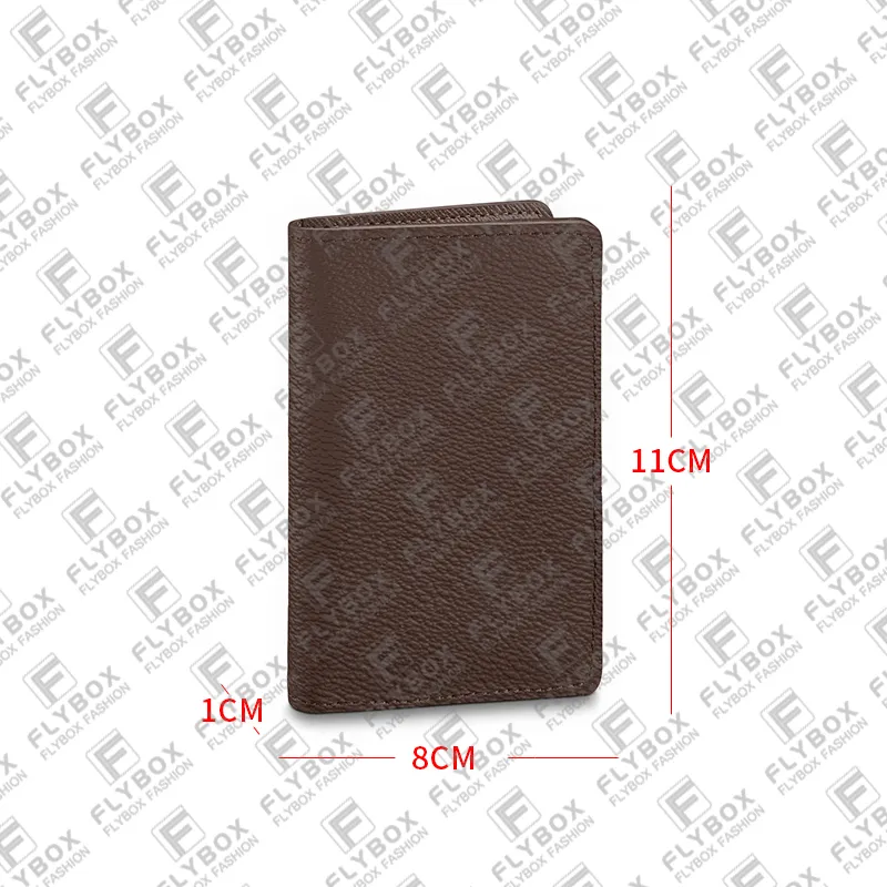 Projektant unisex luksusowy moda swobodny uchwyt na karty kredytowe kieszeń portfel monety torebka kluczowa wysokiej jakości najlepsza 5A N63145 M61696 N631255W