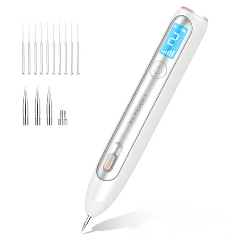 Portable Wireless Freckle Removal Machines Skin Mole Dark Spot Remover for Wart Tag Tattoo Cleaning Pen Salon Face Beauty1752442