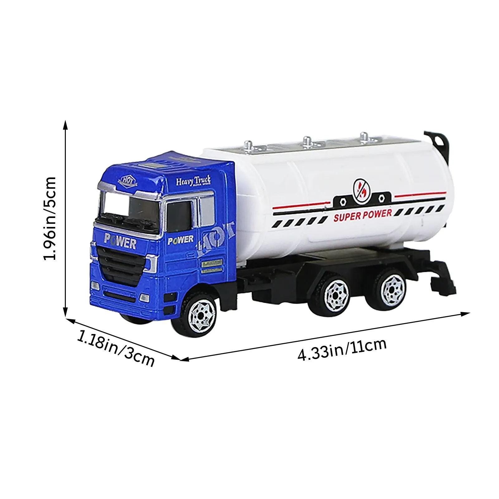 Simulering Engineering Truck Lifter Transport Truck Model Diecasting Car Childrens Toy Gift Mini Pull Back Alloy Car Vehicle286K6274810