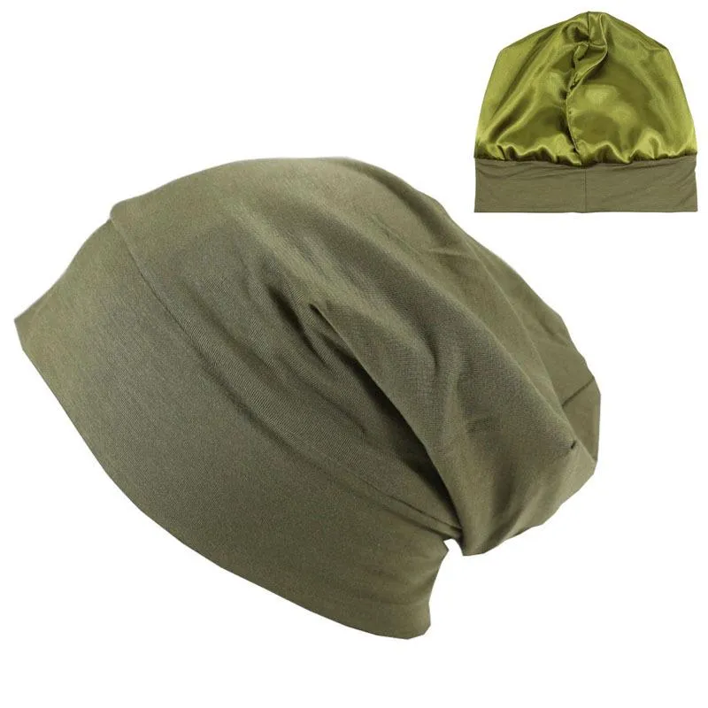 Elastisch Katoen Tulband Hoed Effen Kleur Vrouwen Hoofddoek Motorkap Innerlijke Hijaabs Cap Moslim Hoofd Wraps Femme Wrap Chemo Beanie Schedel caps268T