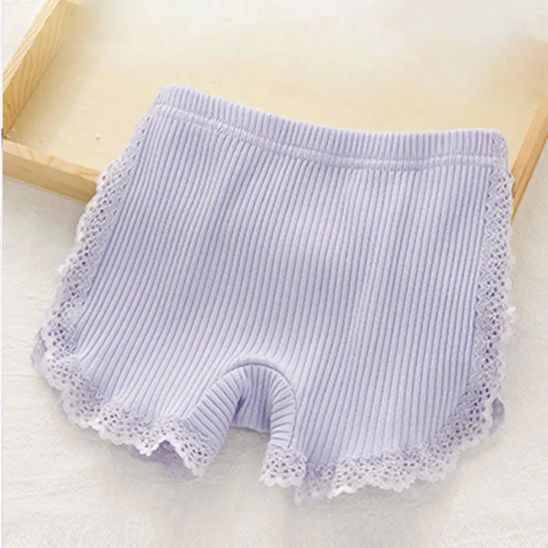 6 pezzi di sicurezza neonata pantaloni anti esposizione boxer estivi leggings bambini sottili pantaloncini biancheria intima di cotone all'ingrosso