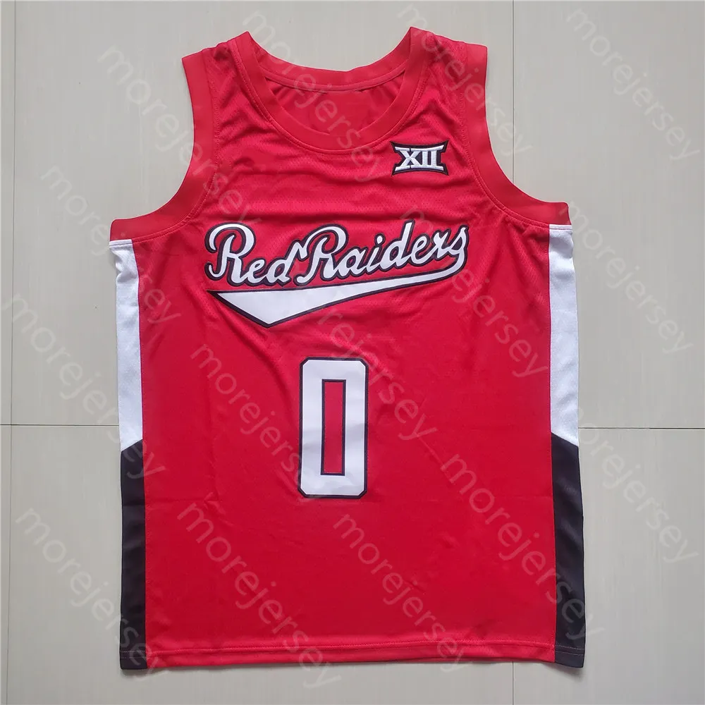 Basketball Jerseys Custom 2022 Texas Tech Basketball Jersey NCAA College Adonis Arms Marcus Santos-Silva Mylik Wilson Sardaar Calhoun Daniel Batcho Clarence