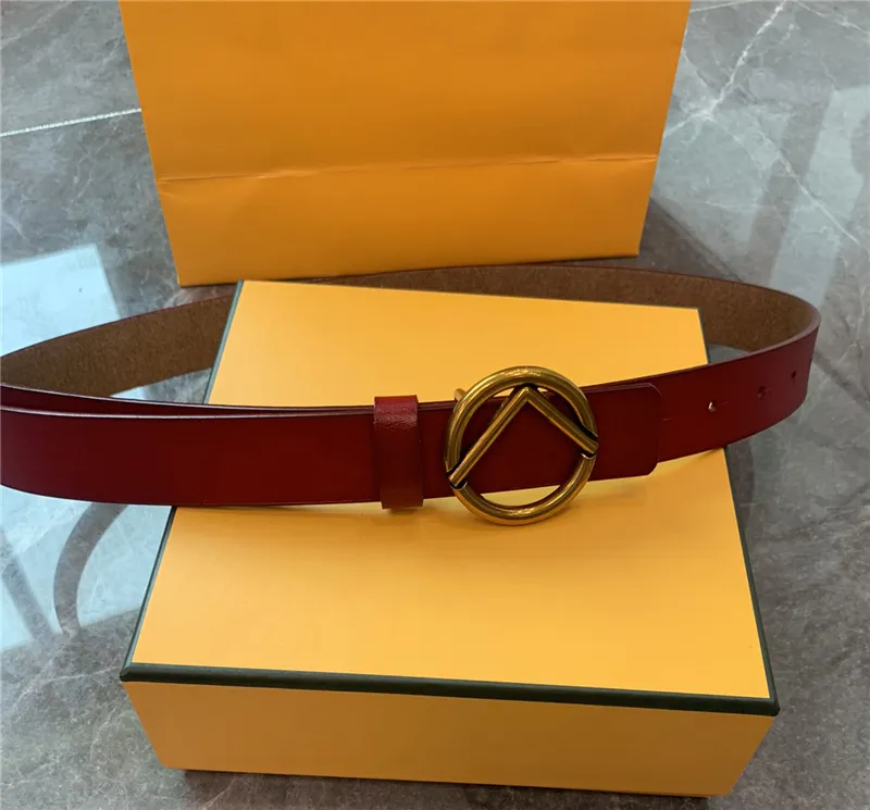 Moda para mujer Hebilla Piel de vaca Diseñador Cinturón de cuero Marca Letra clásica Cinturones vintage de alta calidad para dama Ancho 2 8 cm Wai234i