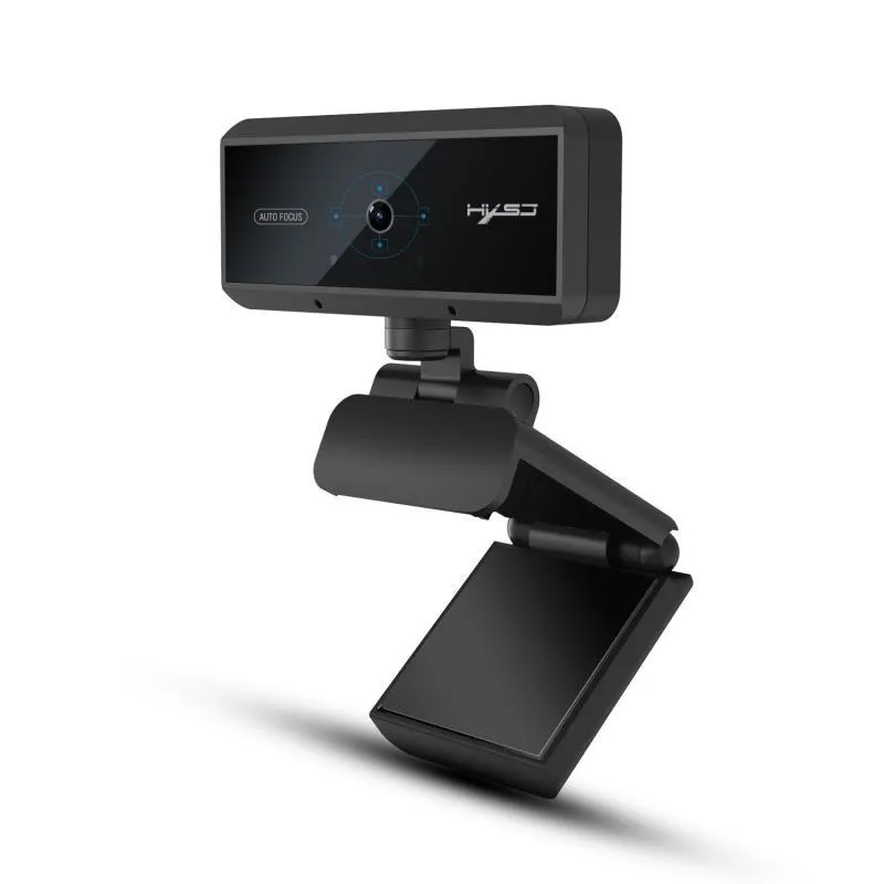5 millions de Pixels Full HD 1080P 30fps ordinateur Webcam USB mise au point automatique Microphone intégré caméra Web Youtube PC ordinateur portable