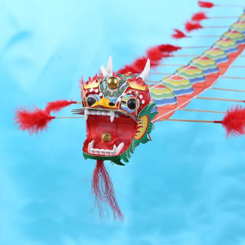 4m Chinois Traditional Dragon Kite Plastique Enfants pliables pliables