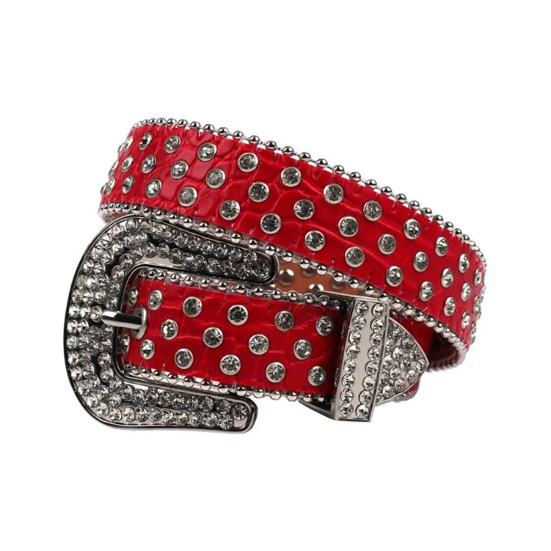 Cinturones Niños Rhinestones Cinturón de moda Diamante bling para niños