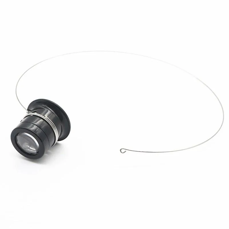 패션 선글라스 프레임 단안 돋보기 5x 10x 휴대용 Loupe Lens Jeweler 보석상 시계 웅장한 도구 아이 렌 수리 Kit278m