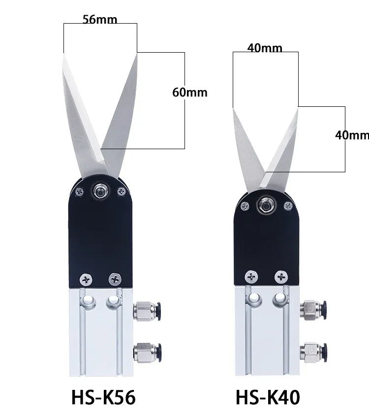 forbici pneumatiche pinze ad aria Nuove pinze aria cesoie da taglio tessuti Maschera orecchie Corda elastica in lamiera di plastica245Y