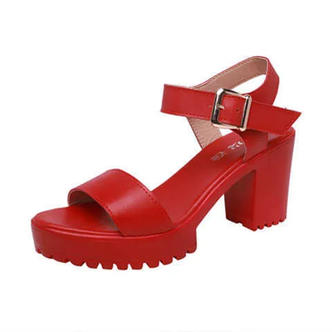 Rozmiar 32 34 35 36 37 38 39 40 41 43 Moda Peep Toe Damskie Obcasy Lato 2021 Buty Kobiet Wedge Woman Sandals Platforma Y0721