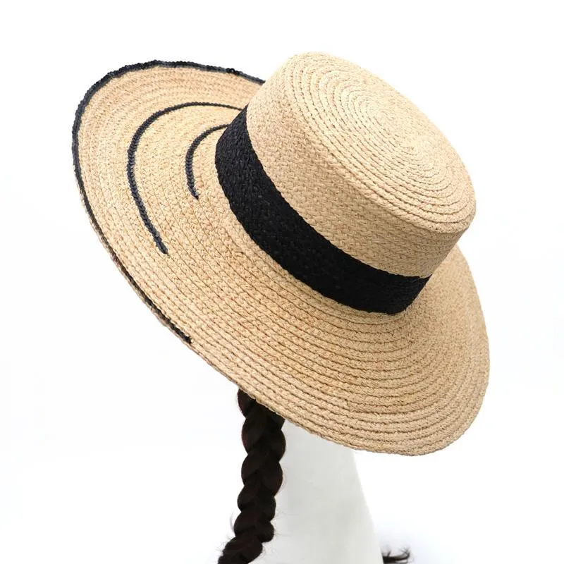 Hats, Scarves & Gloves Sets DANA XU Women Straw Panama Hat Fedora Beach Sun Wide Brim Roll Up UPF 30+