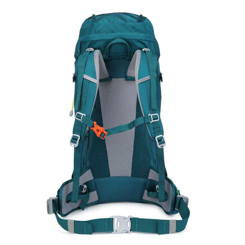 Nevo Rhino 50l Top Marka Wodoodporna Piesze wycieczki Plecak Sportowy Unisex Outdoor Climbing Torba Camping Trekking Travel Plecak dla mężczyzn Y0721