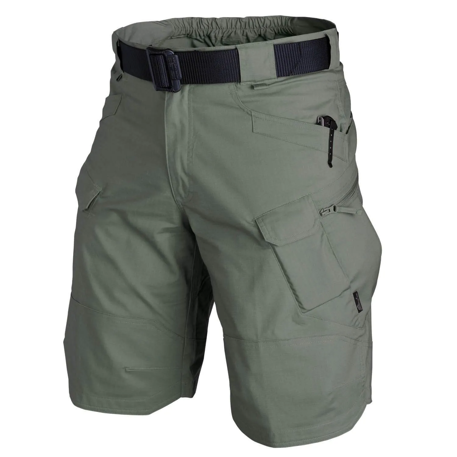 Mens Urban Military Cargo Shorts Summer Bekväm andas klassiska Multi-Pocket Tactical Shorts utomhus Camo Korta byxor