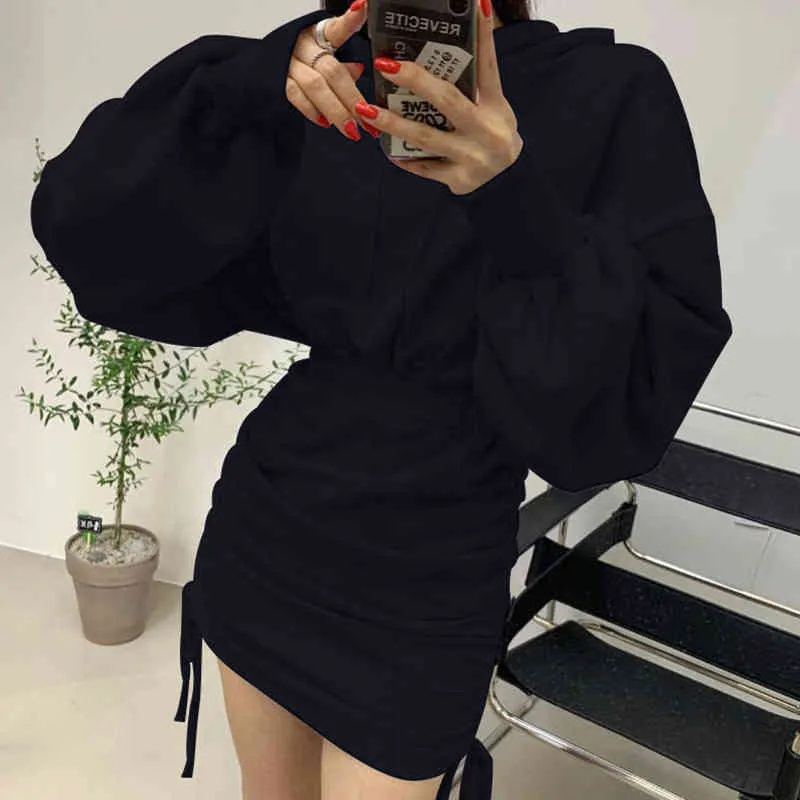 Black Hoodie Dress (2)