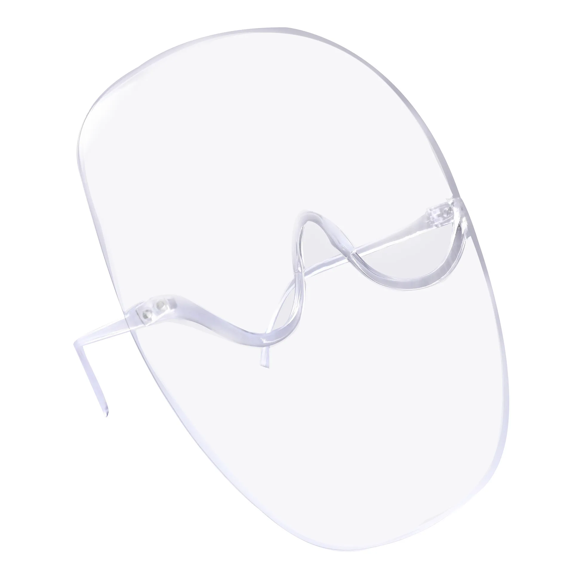 PC esteso Transparente Full Face Protective Space Mask Plastic Riding Vue Shield9443318