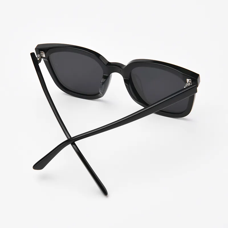 2022 Lüks Marka Güneş Gözlüğü Kadın Moda Marka Tasarımcısı GM UV400 Sürücü Seyahat Erkek Polarize Gözlükler Büyük Boy Siyah Jack Bye262K
