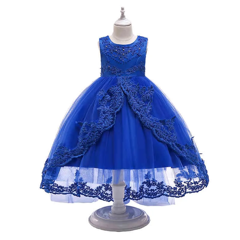 Robe de soirée élégante pour enfants 3-14 ans Fille Princesse Robe de bal Robes pour adolescents Junior Enfants Costume de mariage Vêtements 210331