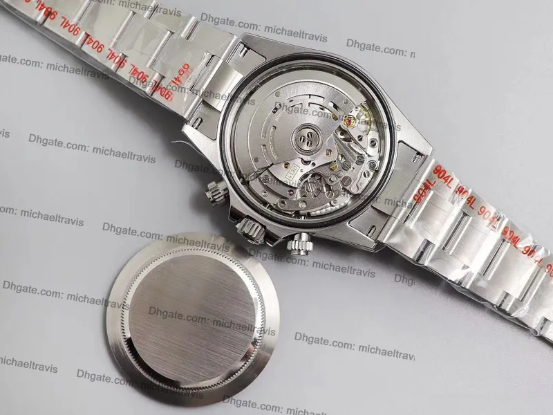 Super wysokiej jakości męskie zegarek 7750 4130 ruch Automatyczna mechaniczna 40 mm ceramiczna ramka 904L stalowa wodoodporna 200m301i