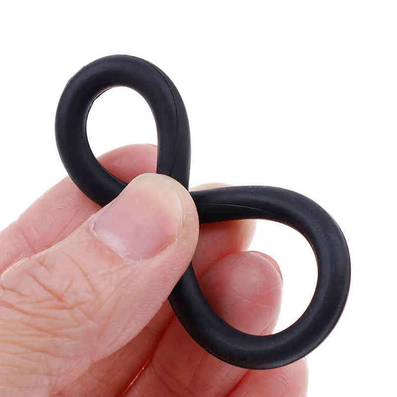 NXYCockrings 3 pzSilicone Durevole Anelli Del Pene Uomini Adulti Eiaculazione Ritardo Allargamento Giocattoli Del Sesso Cazzo Anello di Bloccaggio dello Sperma di Gomma 1126