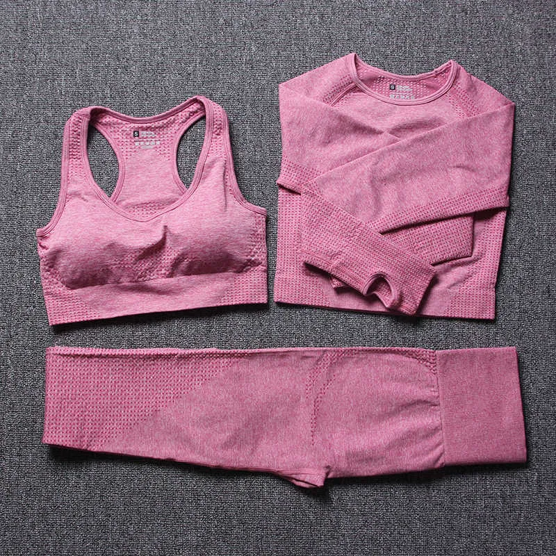 Sport Outfit for Women swear Workout Clothes Gym Clothing Yoga Set Suit Fitness 210802