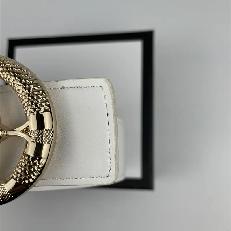 cintura di design marchio di lusso cinture da uomo e da donna di alta qualità i larghi 3 8 cm testa di serpente fibbia tricolore196q