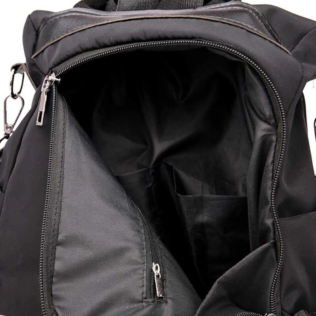 Сумки на плечо Женская мода классический сплошной цвет рюкзак противоугонные сумки классический сплошной цвет рюкзак дикая сумка #t q0528