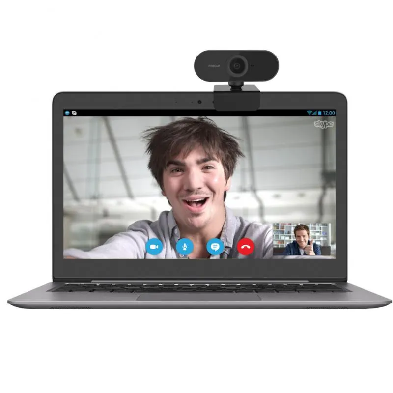 WebCam 1080P Full HD Auto Focus Web Camera с подключением USB микрофона для ноутбука компьютера для ПК для веб-конференции WebCastr