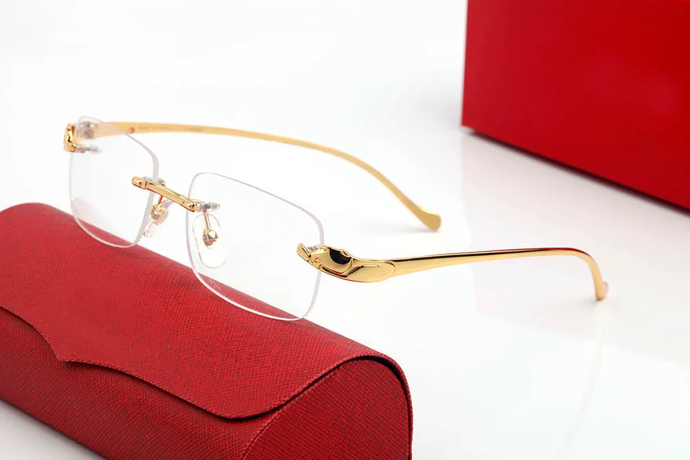 Najwyższej jakości moda na temat ochrony przeciwsłonecznej drewno klasyczne metalowe okulary logo okulary przeciwsłoneczne optyczne optyczne szklanki Mężczyźni kobiety 293o