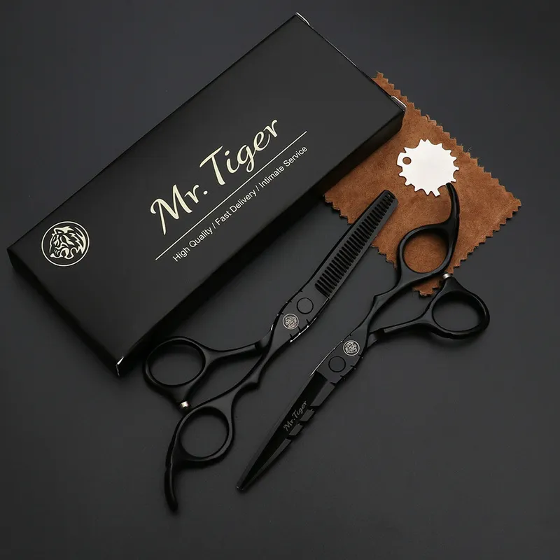 Japan Steel Hair Scissor 5.5 6.0 Professional dressing s Thinning Barber Set Cutting Salon Shear 220222