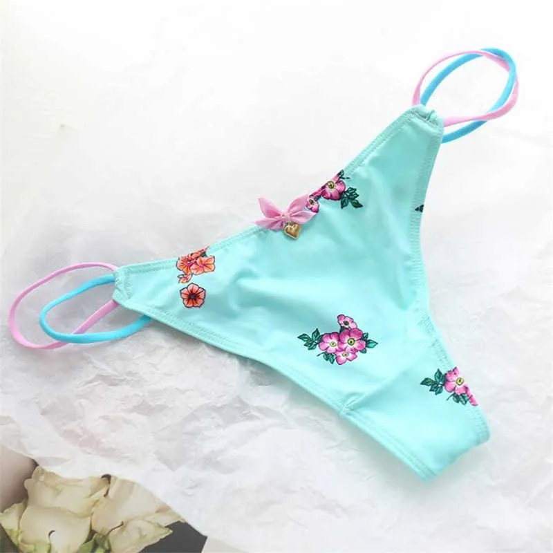 Women Sexy Briefs Colorful Low Waist Underpants Sexy Panties Ladies Woman's Sweet Underwear Intimate Lingerie Female 211021