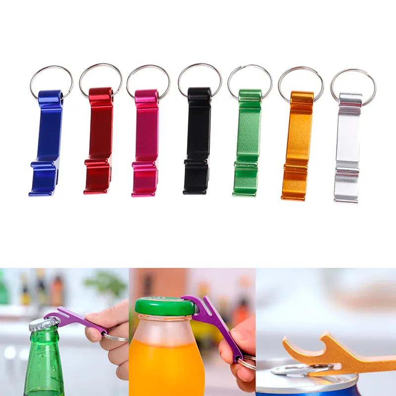 4 i 1 flasköppnare Key Ring Chain Keyring Keychain Metal Beer Bar Tool Claw Gift Unikt 4288480