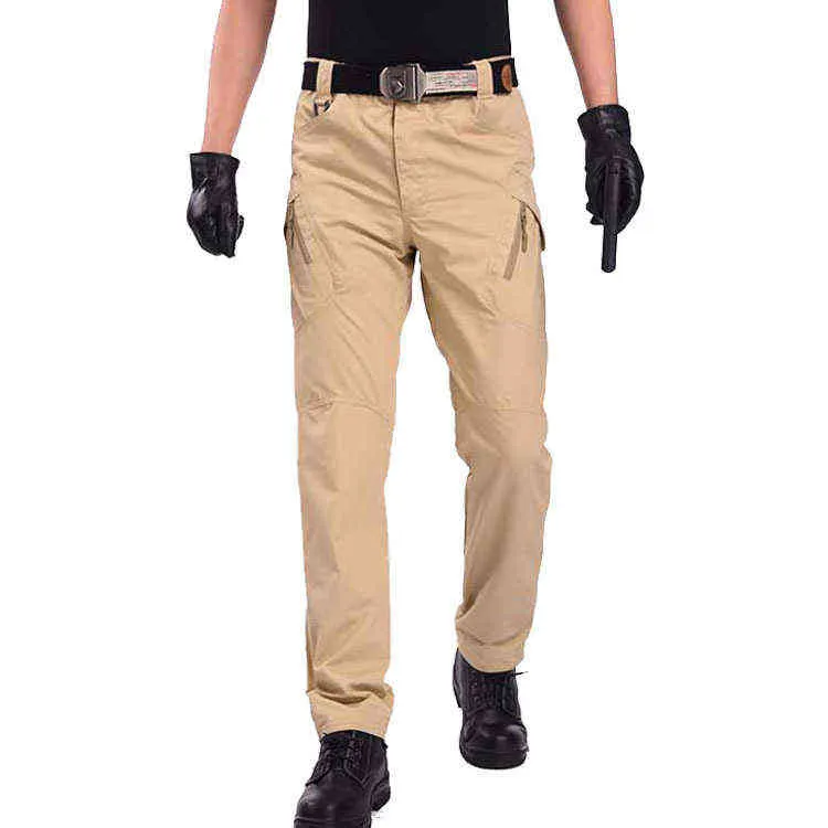 Pantalon tactique pour hommes VIP élasticité de poches multiples militaire urbain 211201