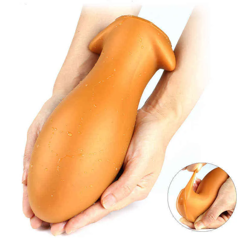 Nxy analsex leksaker mjuk stor anal plug rum s stora vaginala dildo bollar prostata massager dilatodor vuxen sex leksaker för kvinna män 1123