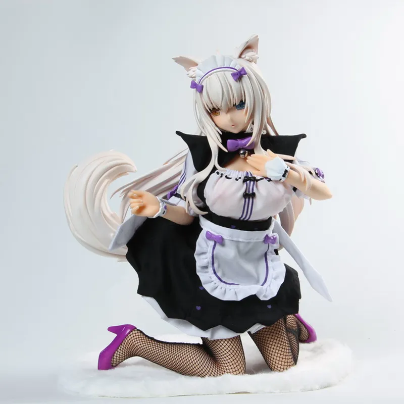2024 neue Native Nekopara Chocola Vanille Kokos PVC Action Figure Anime Sexy Mädchen Figuren Anime Abbildung Modell Spielzeug Puppe Geschenk