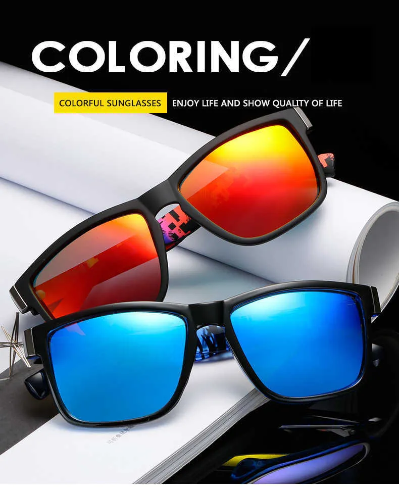 2021 New Polarized Sunglass Men's Driving Shad Male Sun Glass For Men Retro Cheap Luxury Brand Digner Gafas De sol