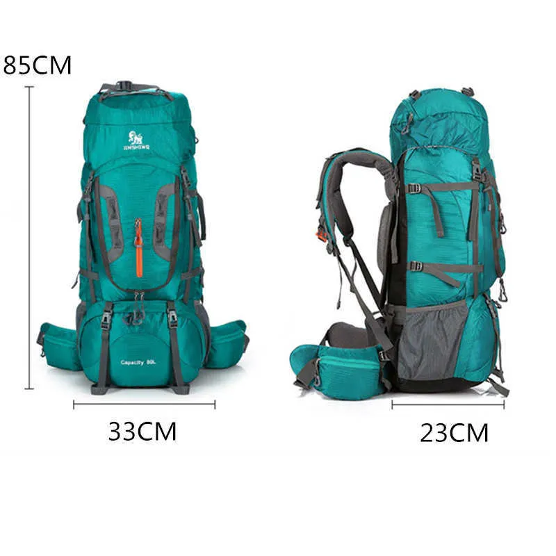 Sacs à dos Sac à dos militaire pour touriste 80l camping randonnée ski de montagne équipement d'escalade sac de sport sac à dos de survie P230510
